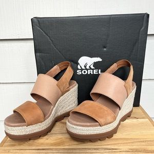 Joanie II Slingback Jute platform sandal